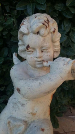 Statue De Jardin En Fonte Angelot Musicien Chérubin XIXème -Jardin Fournitures Boutique 0019865c 832b 4bd3 913e 2dc26e3a736b