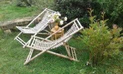 Lot De Deux Chiliennes En Bambou Vintage Avec Sa Table D'appoint 19 Lot De Deux Chiliennes En Bambou Vintage Avec Sa Table D'appoint -Jardin Fournitures Boutique 00417b59 3bf3 486c 97d1 587b1632fe19