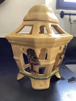 2 Lanternes Terre Vernissée Vintage Japonisante -Jardin Fournitures Boutique 0126db26 404e 4c20 a529 52b630b307f7