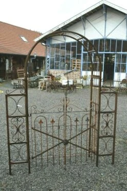 Arche De Jardin Avec Portillon En Fer Forgé -Jardin Fournitures Boutique 014aa7ba 705d 43d7 bad8 39c6a3c66ca8