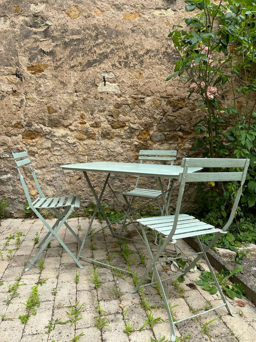 Salon De Jardin En Métal Vert Amande 15 Salon De Jardin En Métal Vert Amande – Image 13