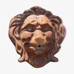 Tête De Lion Pour Bassin Ou Fontaine En Fonte