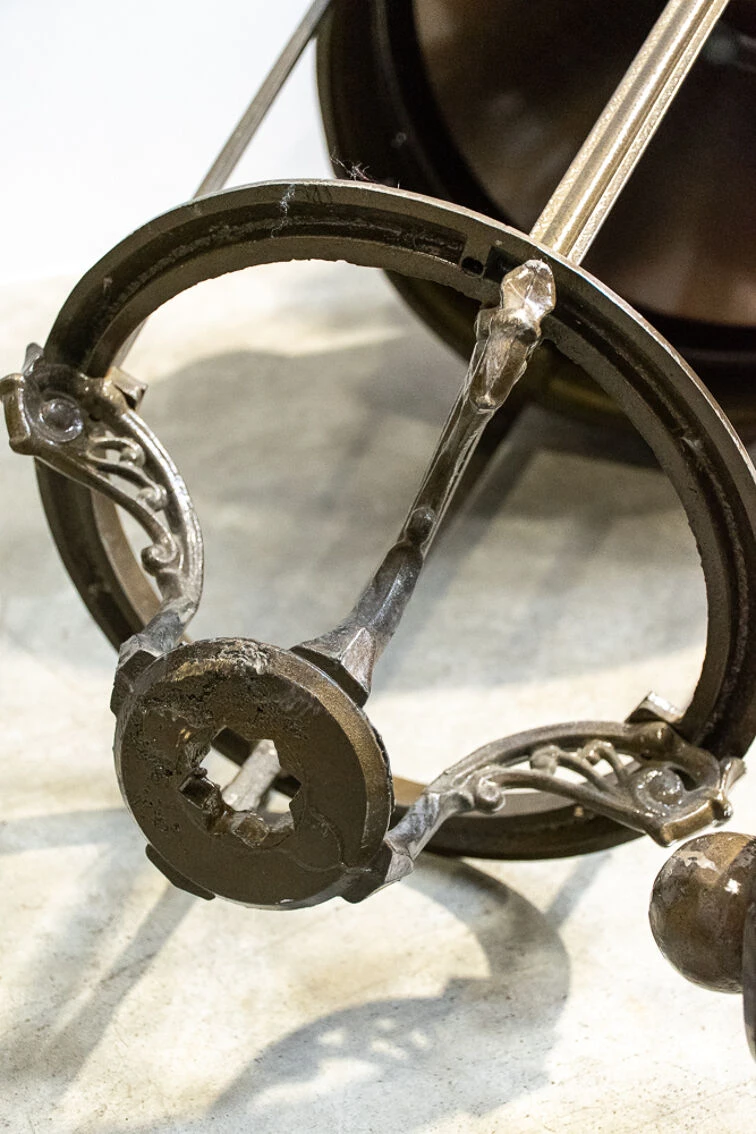 Set De Cinq Lanternes Réverbères Ville De Paris Cuivre Et Laiton 1970’ 11 Set De Cinq Lanternes Réverbères Ville De Paris Cuivre Et Laiton 1970’ – Image 9