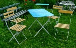 Table De Jardin Pliante Métal Bleue -Jardin Fournitures Boutique 040e9b7c 47ad 49fa 849c 2ace79fe80be