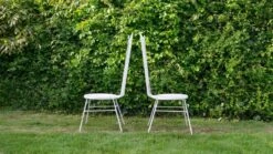 Chaises De Jardin Vintage En Fer / Métal Du Milieu Du Siècle, Années 50 -Jardin Fournitures Boutique 053116d8 3e10 4e18 a242 2e00780bc353
