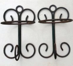 Paire De Portes Pots En Fer Forgé. 15 Paire De Portes Pots En Fer Forgé. -Jardin Fournitures Boutique 069e89c3 8abd 4f1b 868c a255da3ff262