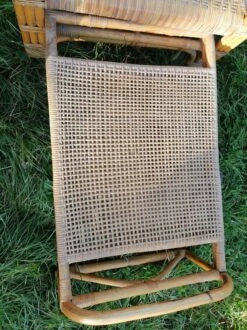 Chaise Longue Transat Osier Rotin Vintage -Jardin Fournitures Boutique 06a886e1 28a8 4866 baba 319957a614e0