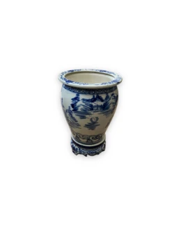 Cache Pot Vietnamien En Porcelaine Blanche Et Bleue -Jardin Fournitures Boutique 06d9bd70 d664 4f47 af20 40858710b465