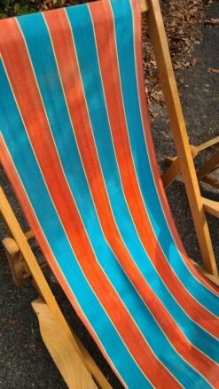 Paire D'anciennes Chiliennes / Chaises Longues / Fauteuil Transat -Jardin Fournitures Boutique 06fcecaa 2ee9 4cc5 86d3 684ab19403de
