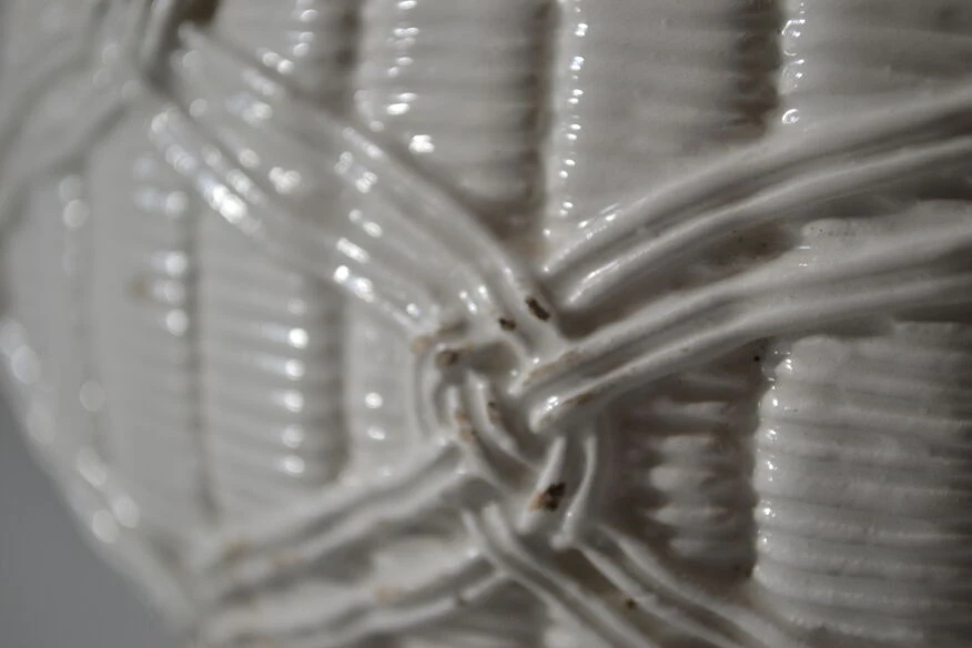 Cache Pot Vintage Céramique à L'imitation De L'osier 15 Cache Pot Vintage Céramique à L'imitation De L'osier – Image 13