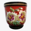 Cache-pot XIXème Porcelaine De Paris Peint D'Hibiscus Sur Fond Rouge 2 Cache-pot XIXème Porcelaine De Paris Peint D'Hibiscus Sur Fond Rouge -Jardin Fournitures Boutique 087966f9 b2d9 409d b27a c611c459c86b
