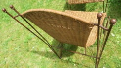 Ensemble De 4 Chaises De Jardin En Rotin Et Fer Par Frederick Weinberg, États-Unis Années 1950 33 Ensemble De 4 Chaises De Jardin En Rotin Et Fer Par Frederick Weinberg, États-Unis Années 1950 -Jardin Fournitures Boutique 0b719027 3252 4e12 91c9 28b9d6b59b67