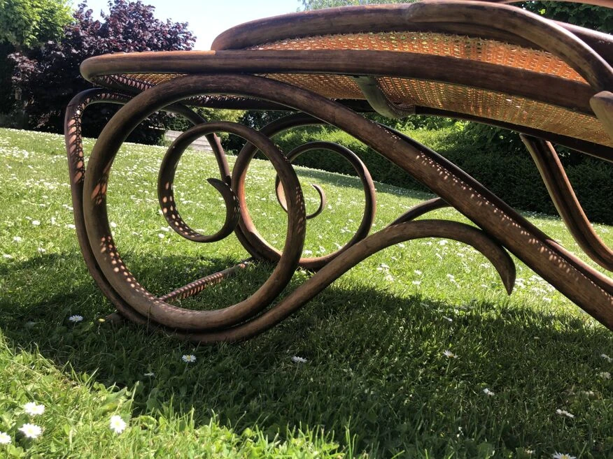 Chaise Longue Thonet - XIXeme Siècle 15 Chaise Longue Thonet - XIXeme Siècle – Image 13