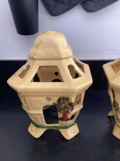 2 Lanternes Terre Vernissée Vintage Japonisante -Jardin Fournitures Boutique 0d9b286f 328c 4443 9c6b 45f5a6fc16c3