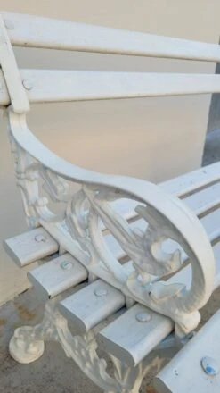 Banc De Jardin Signé Godin En Fonte De Maison Bourgeoise -Jardin Fournitures Boutique 0e7f9555 4765 4220 bf12 d6a6ce483c28
