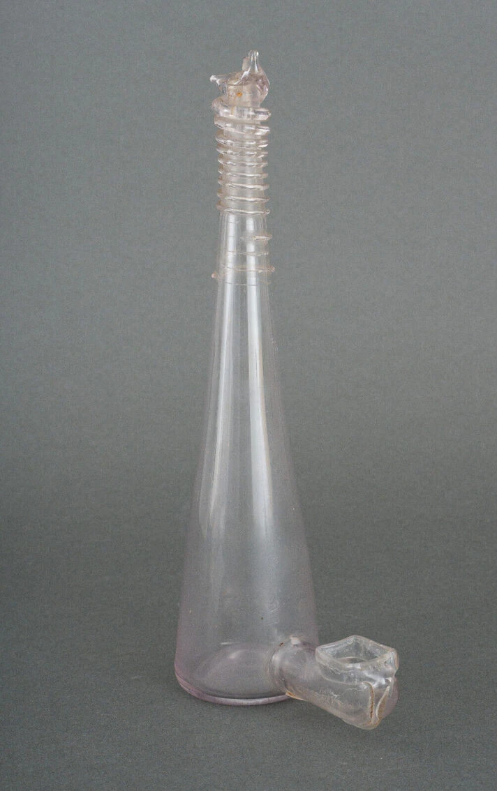Abreuvoir Pour Oiseau En Verre Soufflé XIXe 15 Abreuvoir Pour Oiseau En Verre Soufflé XIXe – Image 13