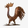 Sculpture Coq Brutaliste En Cuivre. Année 50 -Jardin Fournitures Boutique 0f51a80f bb76 0166 b303 03baae43a355