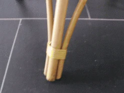 Porte Plante Vintage En Rotin Rouge Et Noir -Jardin Fournitures Boutique 12352bc9 74de 46fb 802f 061081925169