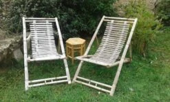 Lot De Deux Chiliennes En Bambou Vintage Avec Sa Table D'appoint 33 Lot De Deux Chiliennes En Bambou Vintage Avec Sa Table D'appoint -Jardin Fournitures Boutique 138cfb76 0609 4b80 96ea 47722997ff49
