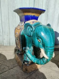 Paire D'éléphants Porte Plante Biên Hoa Début XXème 21 Paire D'éléphants Porte Plante Biên Hoa Début XXème -Jardin Fournitures Boutique 13d4bdeb fe72 49a6 89fc 847c63349760