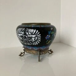 Jardinière En Cuivre Et émaux Cloisonnés Polychromes Période Meiji Vers 1900 -Jardin Fournitures Boutique 14057334 1433 4efc 896d f9be1daa5fb1
