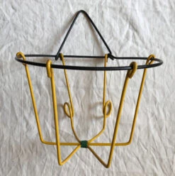 Support Plantes Vintage Années 60 Fer Jaune Et Noir -Jardin Fournitures Boutique 14773294 8510 40be a466 63fac3891969