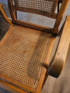 Chaise Longue Pont De Bateau Cannée En Bois -Jardin Fournitures Boutique 1585a728 96fa 4779 9b0d 2f5c64eb1fa2