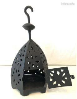 Lanterne Orientale Noire Métal -Jardin Fournitures Boutique 17142613 c61b 4a05 9c10 caaf51d27f8b
