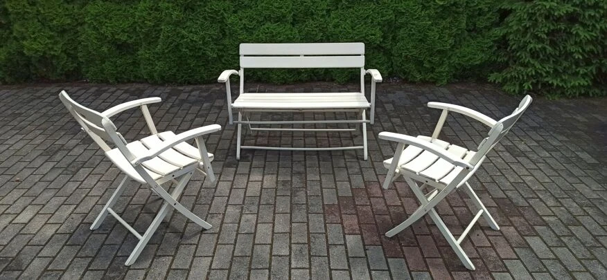 Chaises Solinger Banniza Ensemble De Jardin, Allemagne Années 70. 6 Chaises Solinger Banniza Ensemble De Jardin, Allemagne Années 70. – Image 4