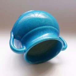 Vase à Anse - Bleu Iznik - 1930's 15 Vase à Anse - Bleu Iznik - 1930's -Jardin Fournitures Boutique 19a8ccee e8c1 4d5e 8076 e7c6f3c655b2