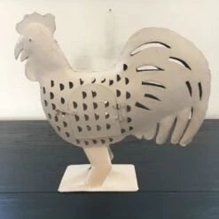 Lanterne Coq Blanc -Jardin Fournitures Boutique 1a1569cb ea57 4082 a9a2 69b020a9ddae