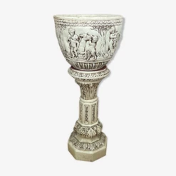 Porte Plante Colonne En Plâtre