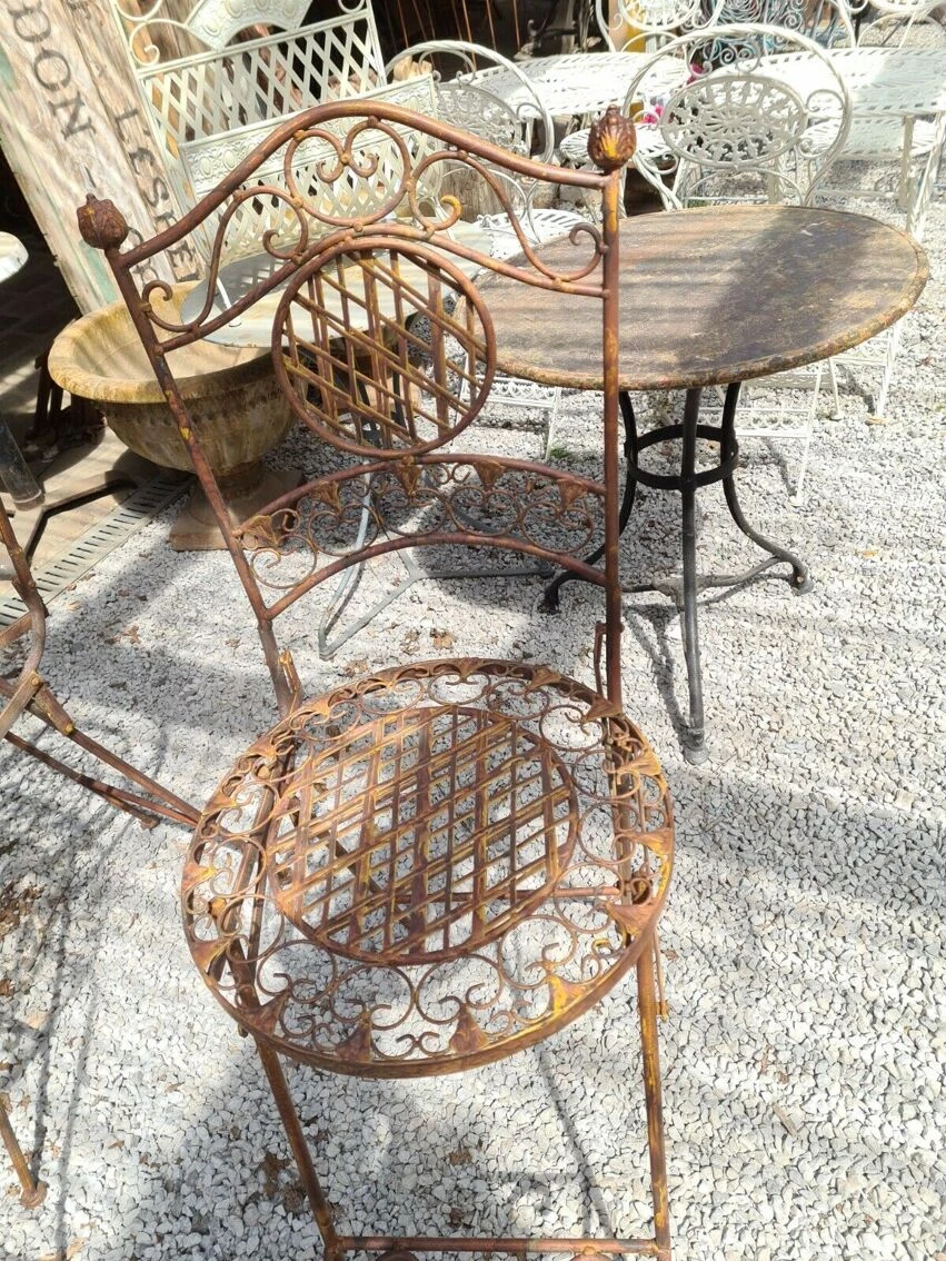 Salon De Jardin Haut En Fer 6 Salon De Jardin Haut En Fer – Image 4