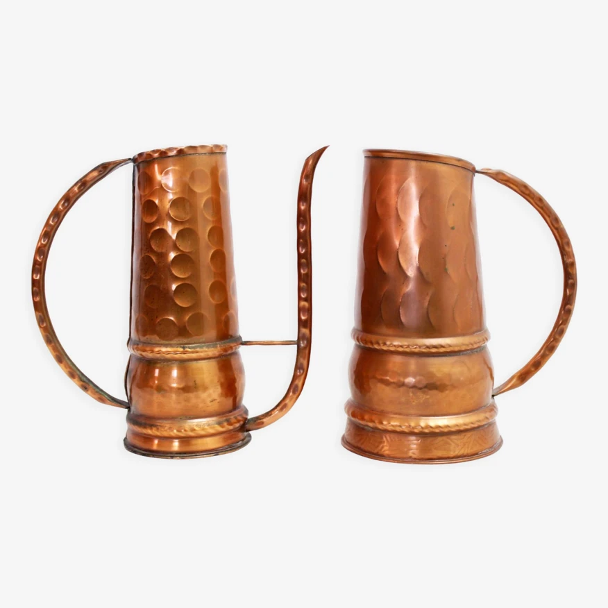 Arrosoir Et Versoir En Cuivre 1960 3 Arrosoir Et Versoir En Cuivre 1960