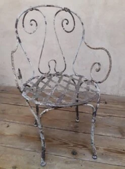 Fauteuil De Jardin XIX° En Fer Forgé -Jardin Fournitures Boutique 1e41e45e 0099 41f9 88cd 2b1293809f87