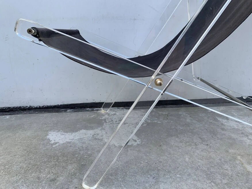 Chaise Longue Pliante En Altuglas, Relax, Bain De Soleil, Chilienne, 1960 7 Chaise Longue Pliante En Altuglas, Relax, Bain De Soleil, Chilienne, 1960 – Image 5