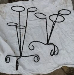 Lot De 2 Porte Plantes Fer Forgé -Jardin Fournitures Boutique 1e7a3bf2 e949 4288 a057 86c33da85657