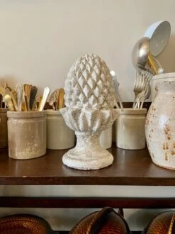 Pomme De Pin D'ornement En Béton Blanchi -Jardin Fournitures Boutique 1ff8307b 1ee4 4f6d 945d 10e0afb635a2