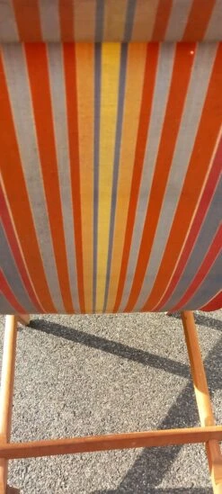 Chaise Longue, Chilienne Vintage Ton Orangé -Jardin Fournitures Boutique 20057319 acd5 4f9a 979c 38766d45d946