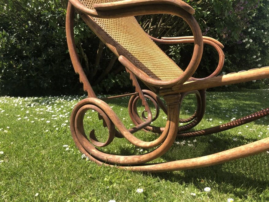 Chaise Longue Thonet - XIXeme Siècle 8 Chaise Longue Thonet - XIXeme Siècle – Image 6