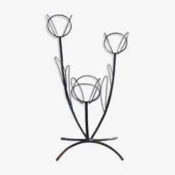 Porte Plantes En Métal Des Années 50