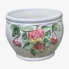 Cache Pot Céramique émaillée Blanc Barbotine Fruits Vintage -Jardin Fournitures Boutique 21c941b3 2d36 62e6 bea4 791c3e3d1a7a