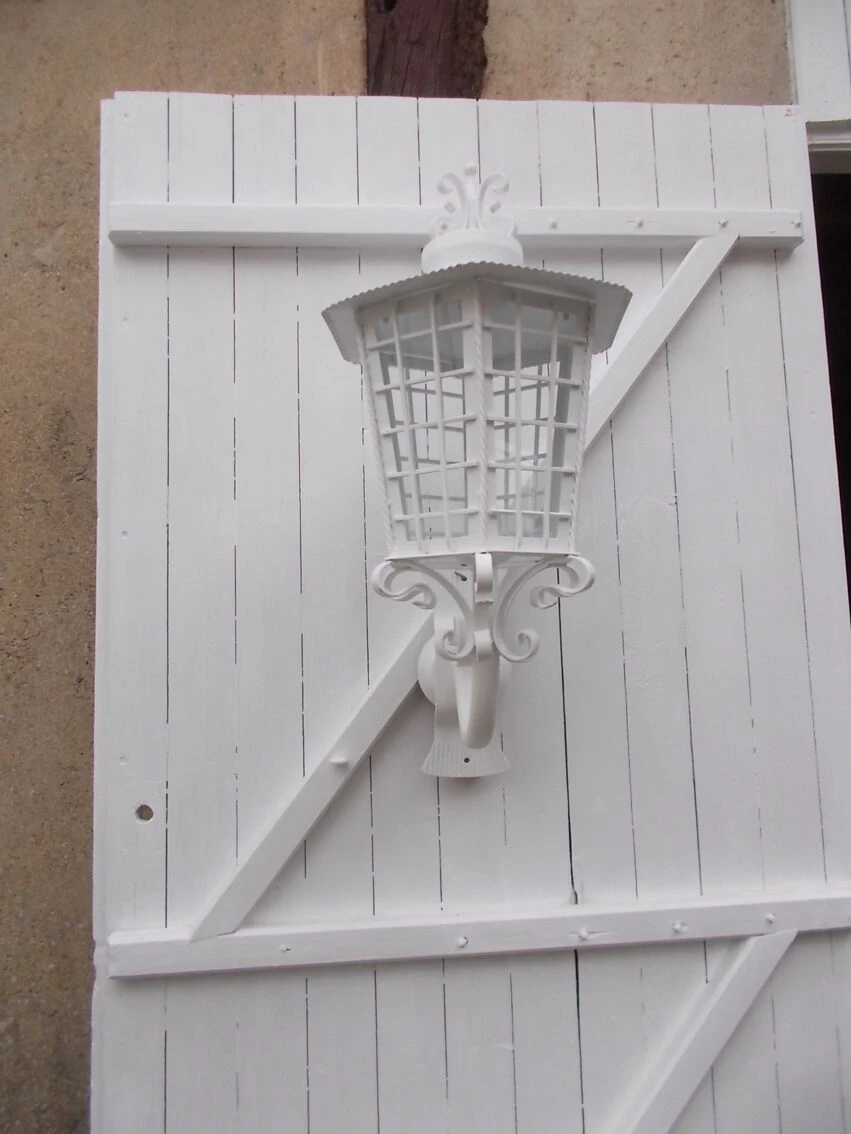 Paire De Lanternes En Fer Forgé 13 Paire De Lanternes En Fer Forgé – Image 11