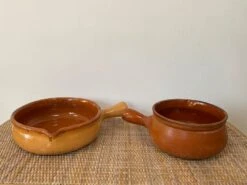 Lot De 2 Poêlons Caquelons Vintage En Grès -Jardin Fournitures Boutique 224a9516 409e 460b 913c 6721899fe368