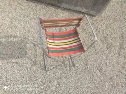 Chaise Pliante Vintage En Métal Avec Tissu D'origine 11 Chaise Pliante Vintage En Métal Avec Tissu D'origine -Jardin Fournitures Boutique 230d5ed1 2cd1 4968 896e ec24cadf1c52