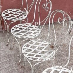Chaises En Fer Forgé -Jardin Fournitures Boutique 2316b29b 1739 4f97 93af 055448d94b84