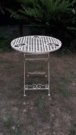 Table De Jardin Pliante, Fer Forgé -Jardin Fournitures Boutique 23e68680 b725 4189 946f 285e8e5636af