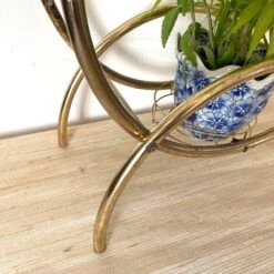 Porte Plantes Vintage En Métal Doré -Jardin Fournitures Boutique 2424a95f 622a 45bf 8b9e 06fee7271c46