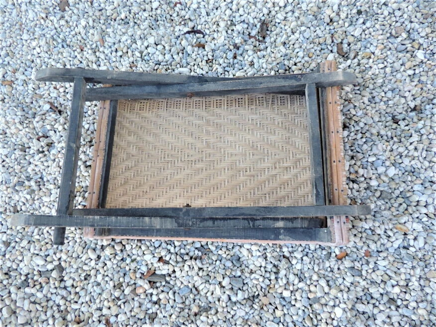 Chaise Longue En Rotin Avec Son Repose Pied 1930 10 Chaise Longue En Rotin Avec Son Repose Pied 1930 – Image 8