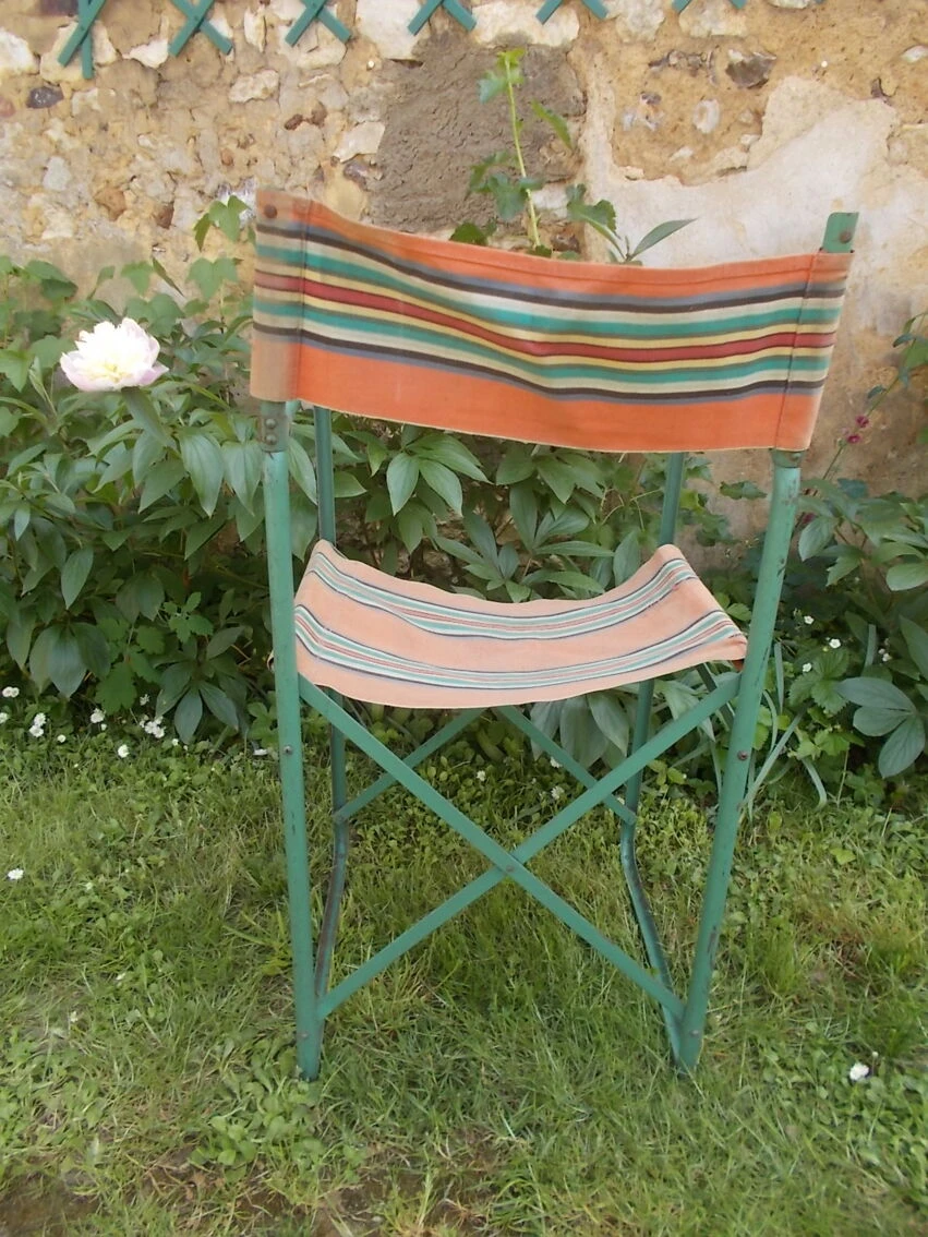 Ancien Fauteuil Camping Vintage 9 Ancien Fauteuil Camping Vintage – Image 7